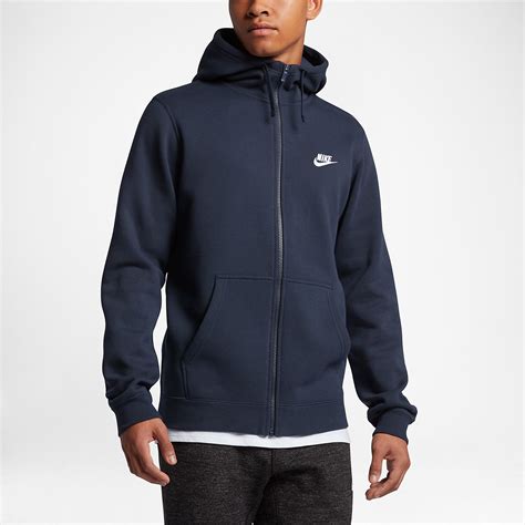 Nike zipped hoodies